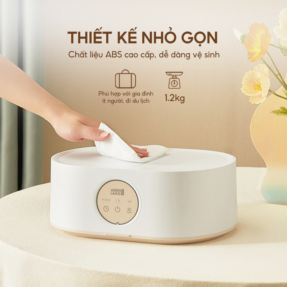 Tủ sấy quần áo di động Lebenlang LBL6268, công suất 600W, thiết kế gọn nhẹ, giải pháp sấy quần áo hiệu quả, bảo hành 2 năm - hàng chính hãng