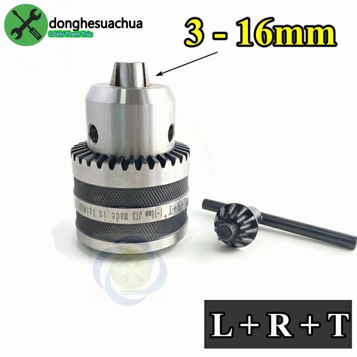 Đầu kẹp mũi khoan 3-16mm L+R+T LRT-KK01