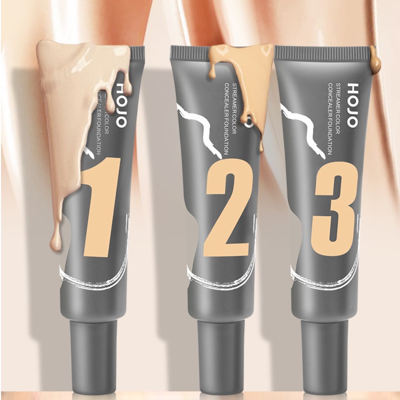 Kem nền che khuyết điểm Hojo Concealer Foundation lâu trôi suốt 24 giờ 30ml