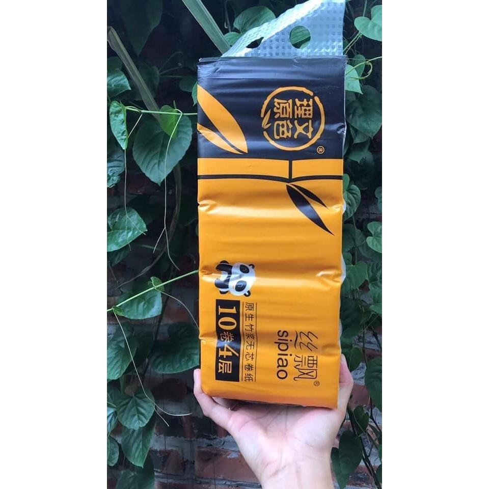 Bịch 40 cuộn giấy vệ sinh gấu trúc