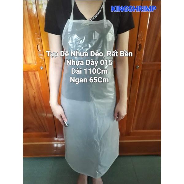 Tạp Dề Nhựa Trong. Yếm Nhựa Chống Thấm Nước