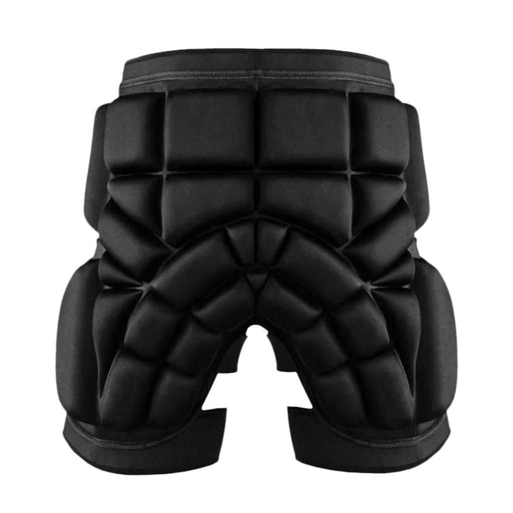 Thickened Ski Hip Butt Pad Roller Skate Snowboard Padded Safe Shorts Guard L