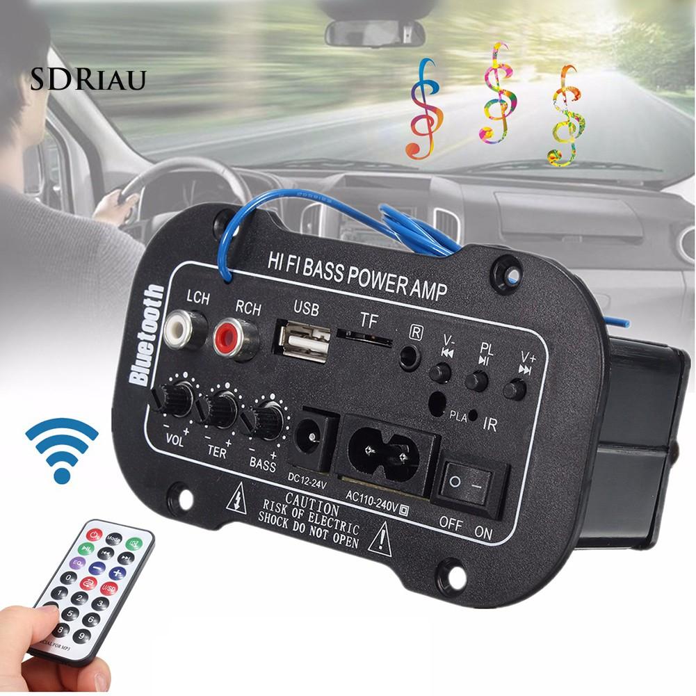 Bộ Khuếch Đại Âm Thanh Hifi Kết Nối Bluetooth Cho Xe Hơi