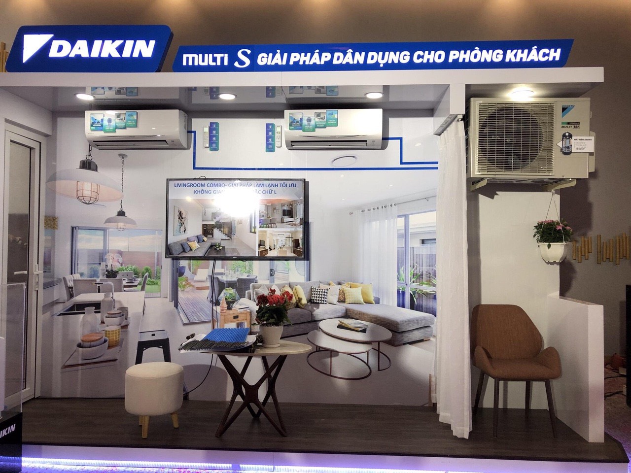 Dàn nóng máy lạnh Multi Daikin 3MKM52RVMV Inverter - 2.0hp - Hàng chính hãng