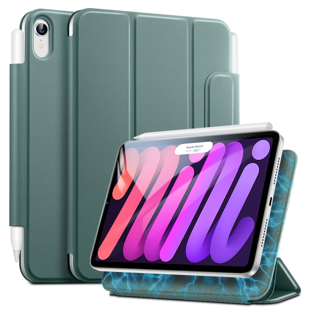 Bao Da Dành Cho Ipad Mini 6 Esr Rebound Magnetic Slim Case - Hàng Nhập Khẩu - Xanh Lá