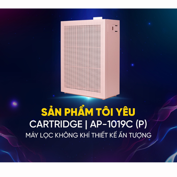 Máy lọc không khí Coway Cartridge (P) AP-1019C (P) - Hàng chính hãng