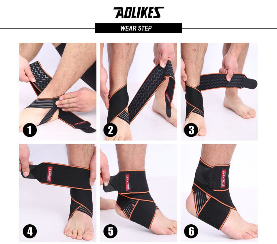 Băng quấn bảo vệ khớp cổ chân AOLIKES A-1527 Sport Ankle Protector