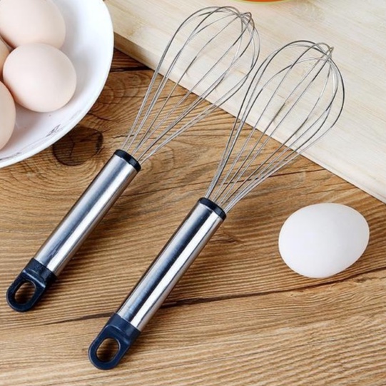 Cây Đánh Trứng Thép Không Gỉ Đánh Bông Trứng Tiện Dụng H230 - Egreen Dùng 1 Lần