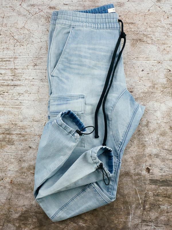 Quần Jeans Nam PacSun Denim Slim Fit Cargo Light Joggers - SIZE S/M/L/XL