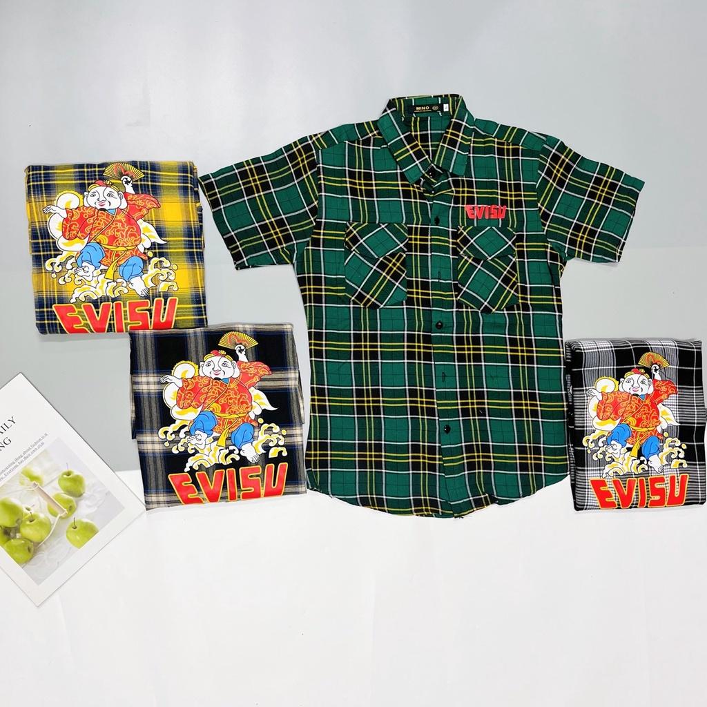 ÁO SƠ MI NAM NGẮN TAY CARO THỜI TRANG NAM MỚI SIÊU ĐẸP HOTTREND CHO CÁC ANH EM