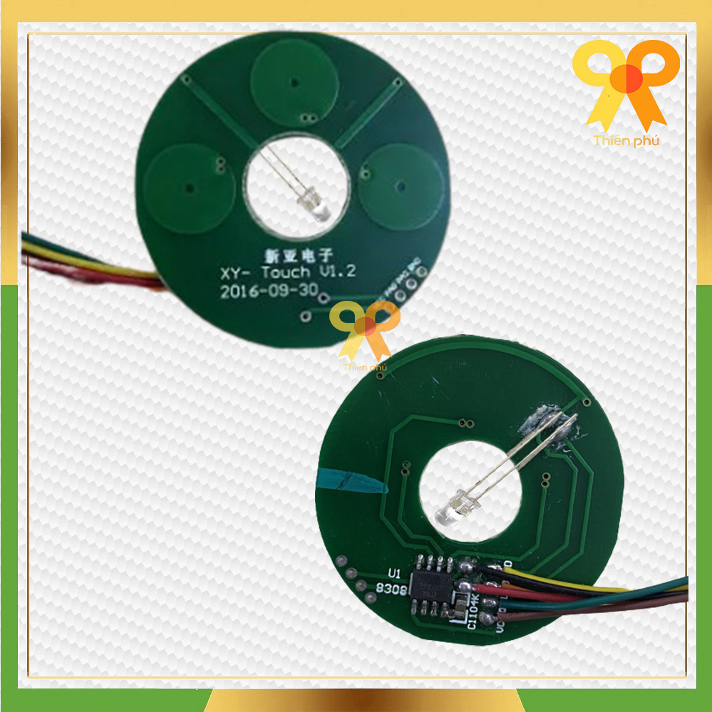 Board mạch cảm ứng máy cân mực laser 5 tia xanh loại tròn