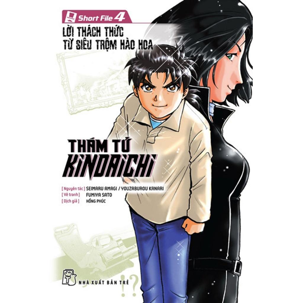 Truyện tranh Thám tử Kindaichi - Short File Tập 4 - Lời thách thức từ siêu trộm hào hoa - Bản Quyền