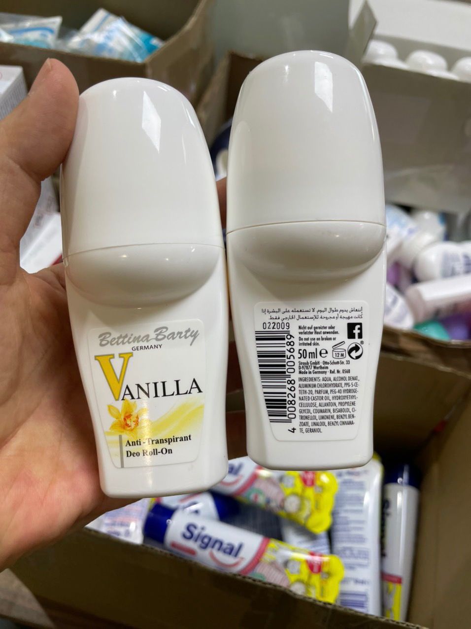 Khử mùi nước hoa Vanila - hàng Đức