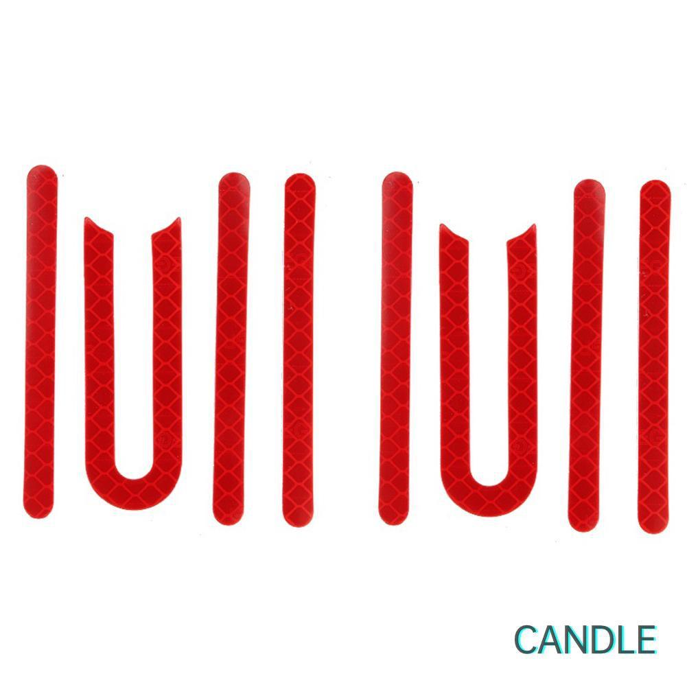 Set 2 Miếng Dán Phản Quang Cảnh Báo Cho Xe Scooter Điện M365