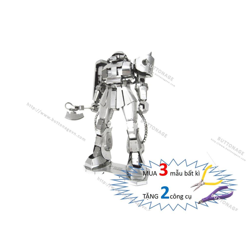 Mô Hình Lắp Ráp 3d Người Máy Gundam MS-06ZAKUII