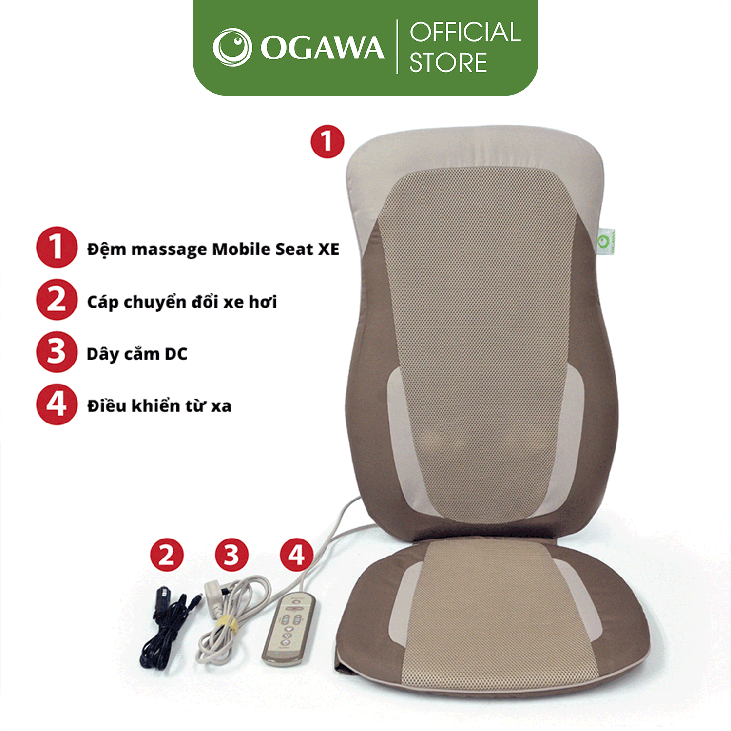 Đệm massage OGAWA Mobile Seat XE