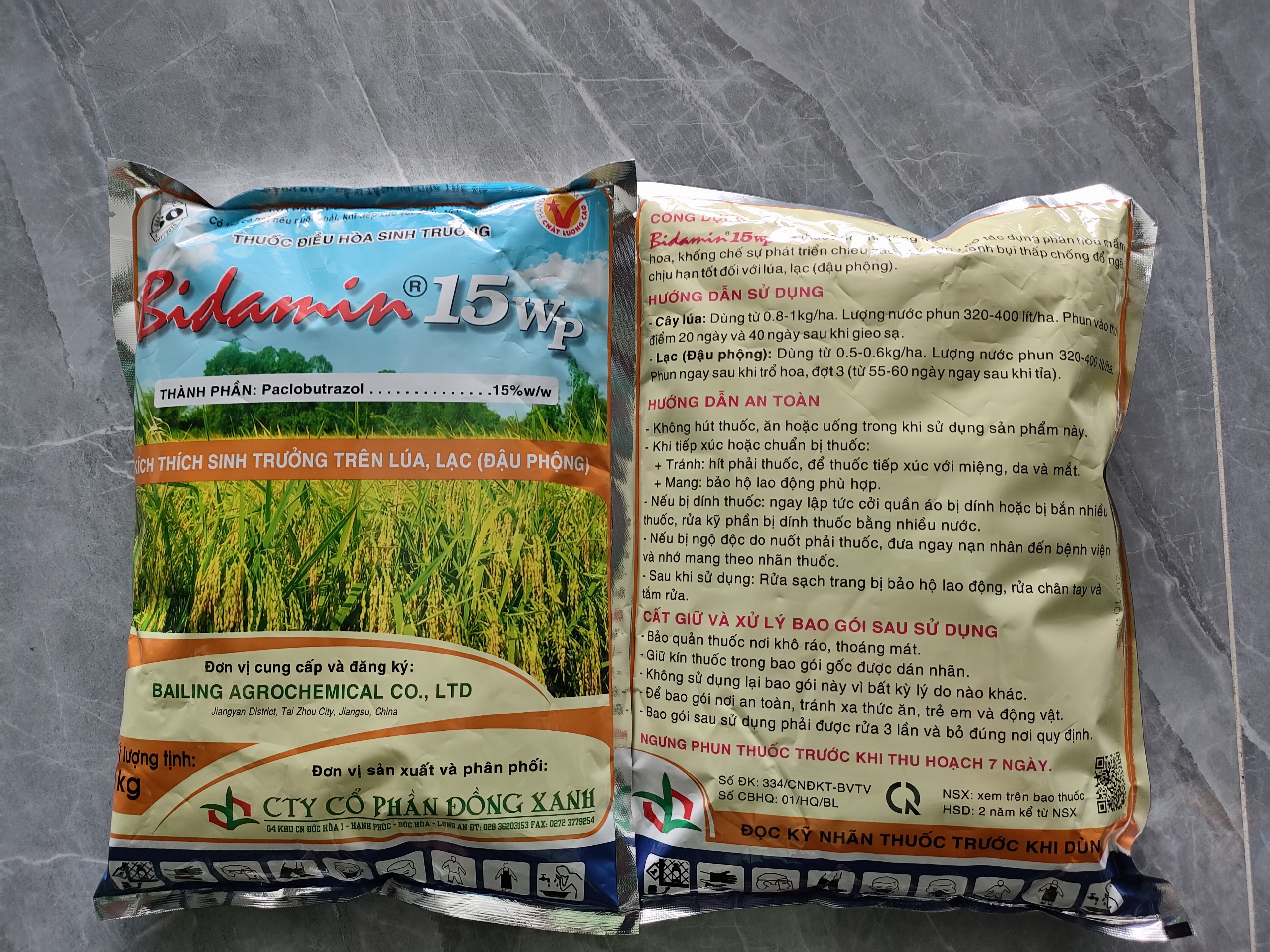Thuốc điều hòa sinh trưởng - BIDAMIN 15WP - VTNN NÔNG PHÚ T86