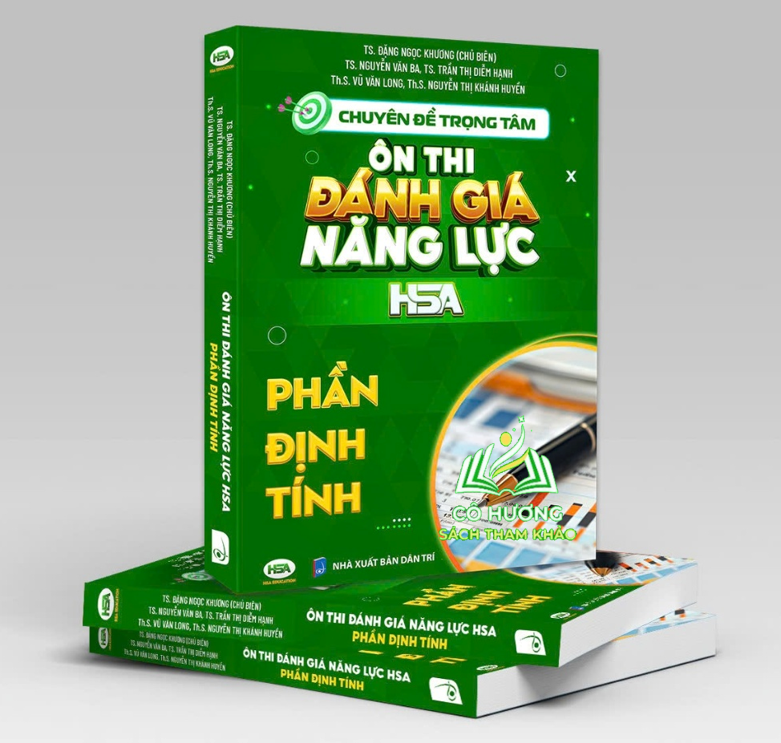Sách - Hướng dẫn luyện đề ôn thi Đánh giá năng lực HSA