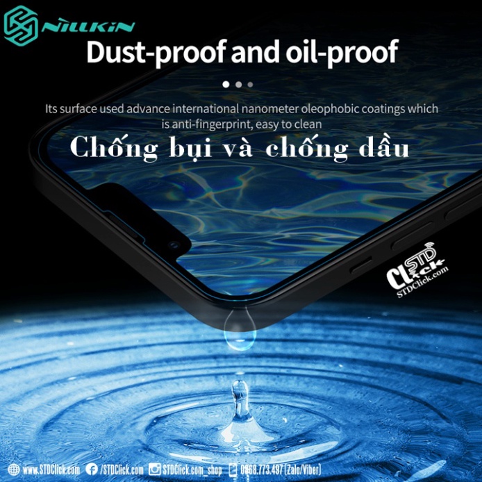 KÍNH CƯỜNG LỰC DÀNH CHO ĐIỆN THOẠI IPHONE 14 PLUS - 14 NILLKIN H+PRO 0.2mm 2.5D