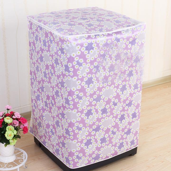 Áo trùm máy giặt vải trong cửa trên - Màu ngẫu nhiên - GDHN Loại Tốt