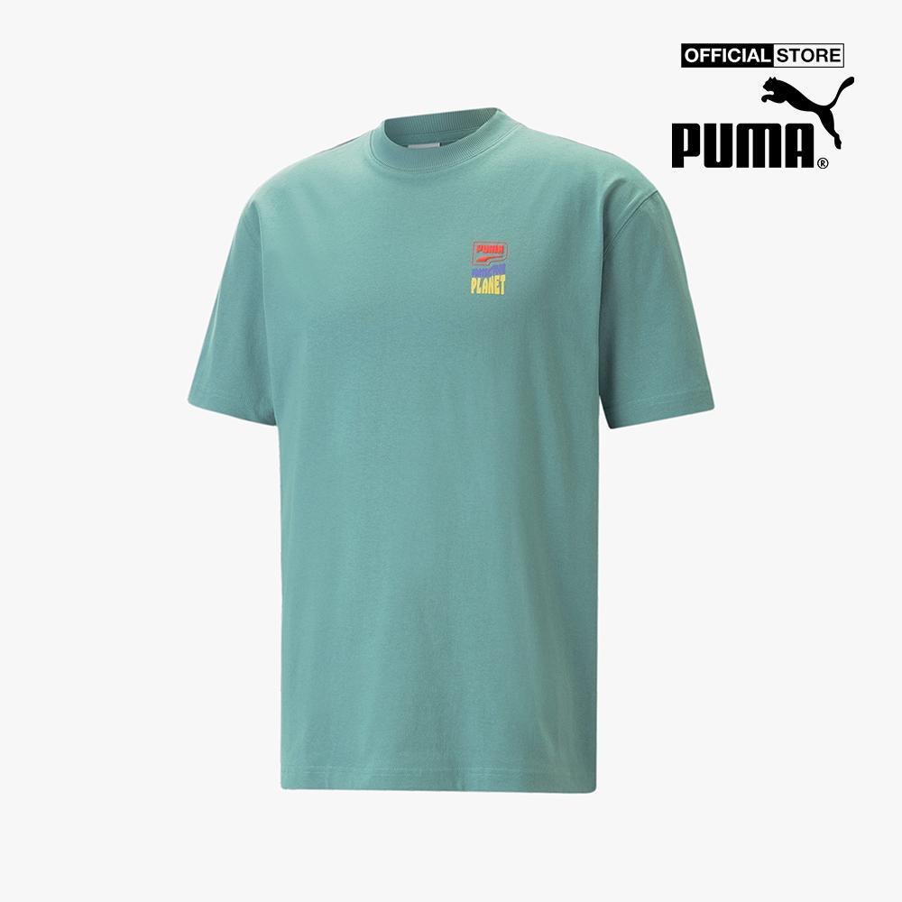 PUMA - Áo thun nam cổ tròn tay ngắn Downtown539181