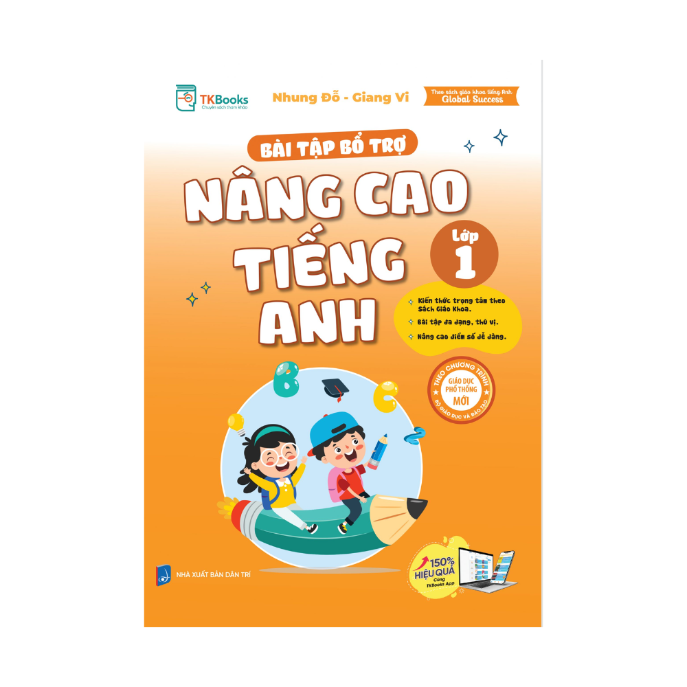 Sách - Bài tập bổ trợ nâng cao tiếng Anh Lớp 1 - MCBooks