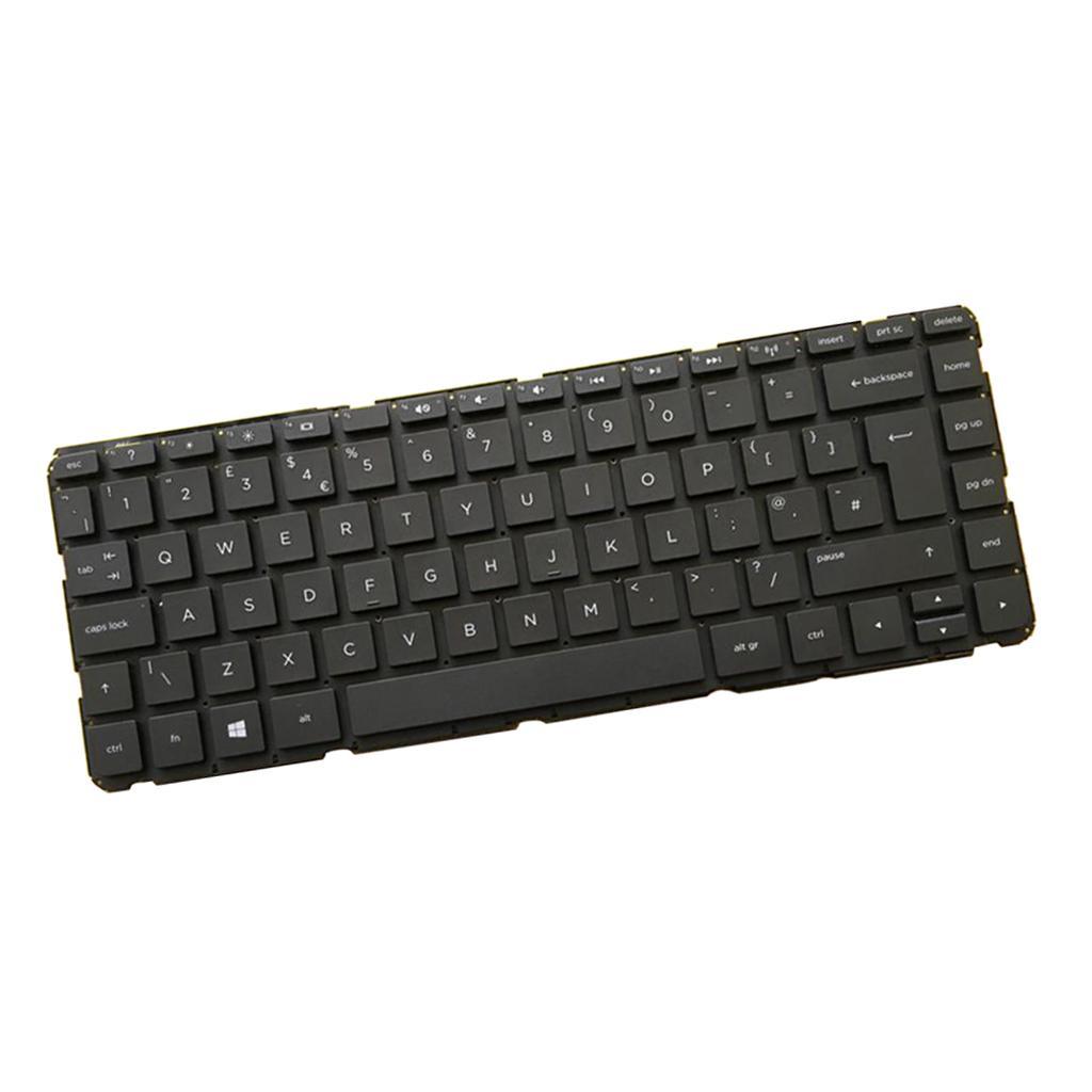 Lovoski Laptop Keyboard UK for HP Pavilion 14-e 14-e000 14-e016la 14-E No Frame