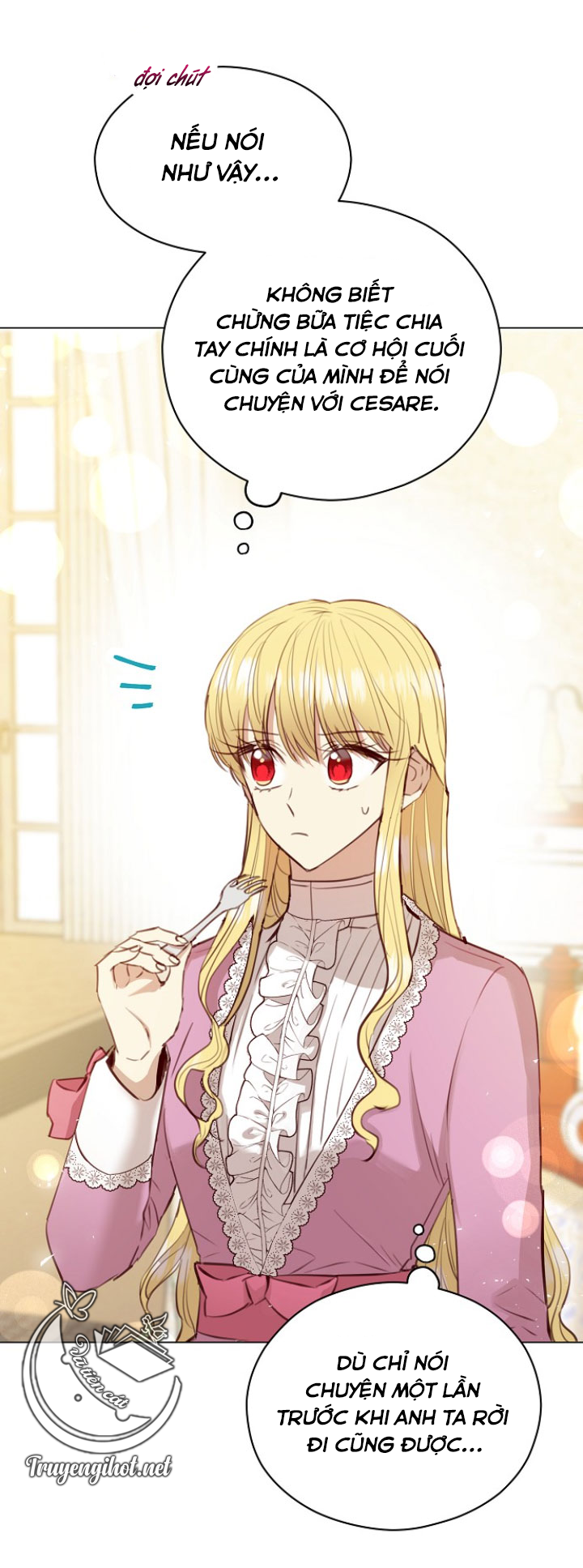 mối tình lãng mạn với kẻ phản diện chapter 40.1 8