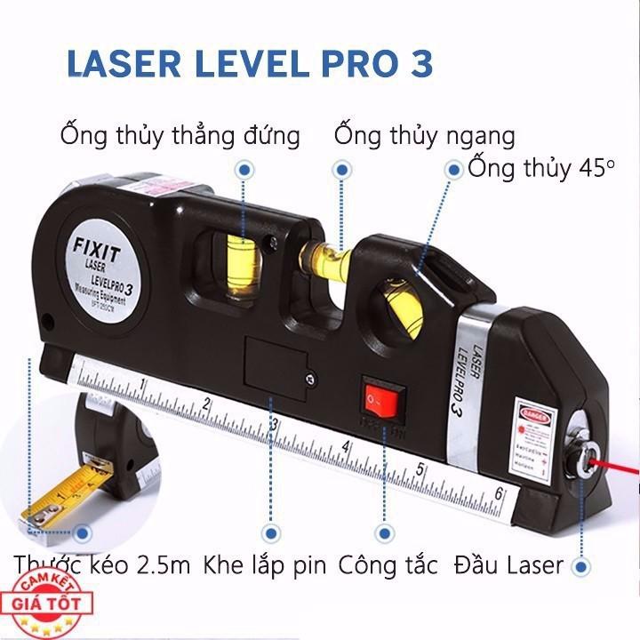 Thước đo Laser nivo tiêu chuẩn nâng cao
