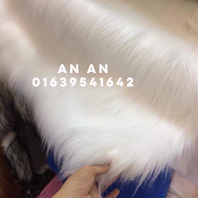 Thảm lông trải bàn trang điểm - Size 50cm x 80cm