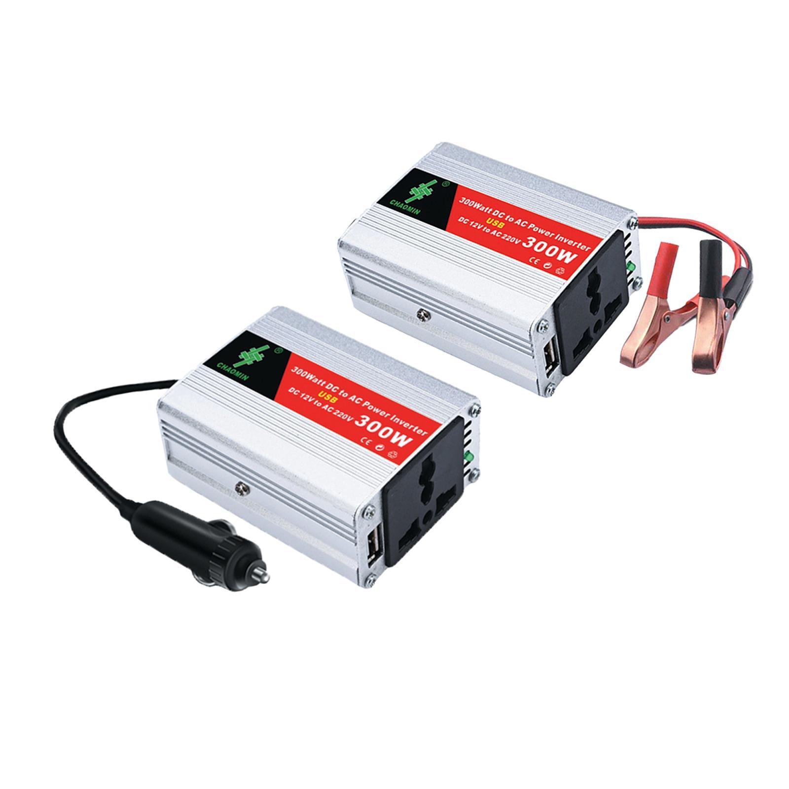 2xPure Sine Wave power Inverter 10~15V DC to 220V Style 1