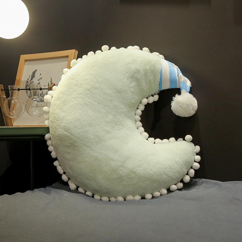 Đáng Yêu 40CM Sofa Sang Trọng Gối Đồ Chơi Hoạt Hình Trăng Sao Cloud Búp Bê Nhồi Bông Gối Cho Trẻ Em Cho Bé Gái Bé Trai trang Trí Phòng