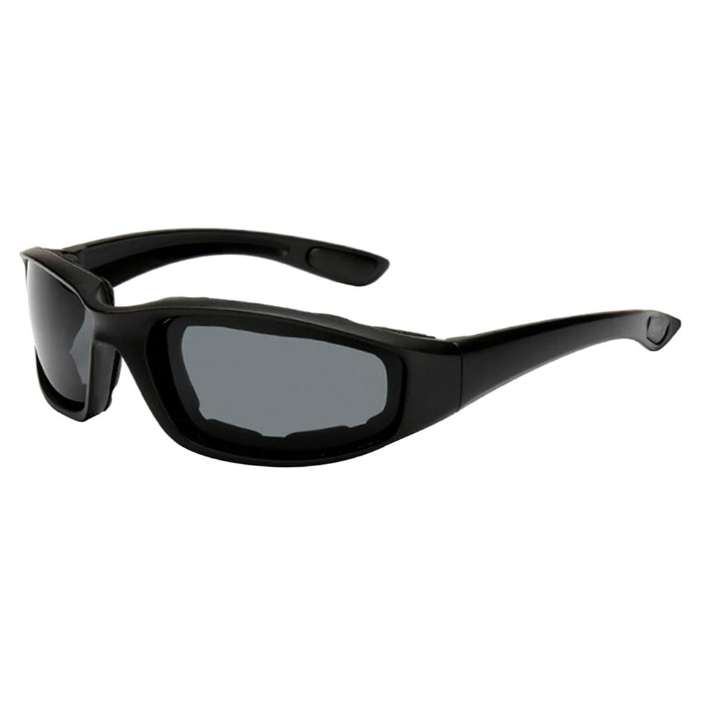 1 Pair Motorcycle Riding Glasses Padding Goggles UV Protection Dustproof Windproof Motorcycle for Outdoor Sports