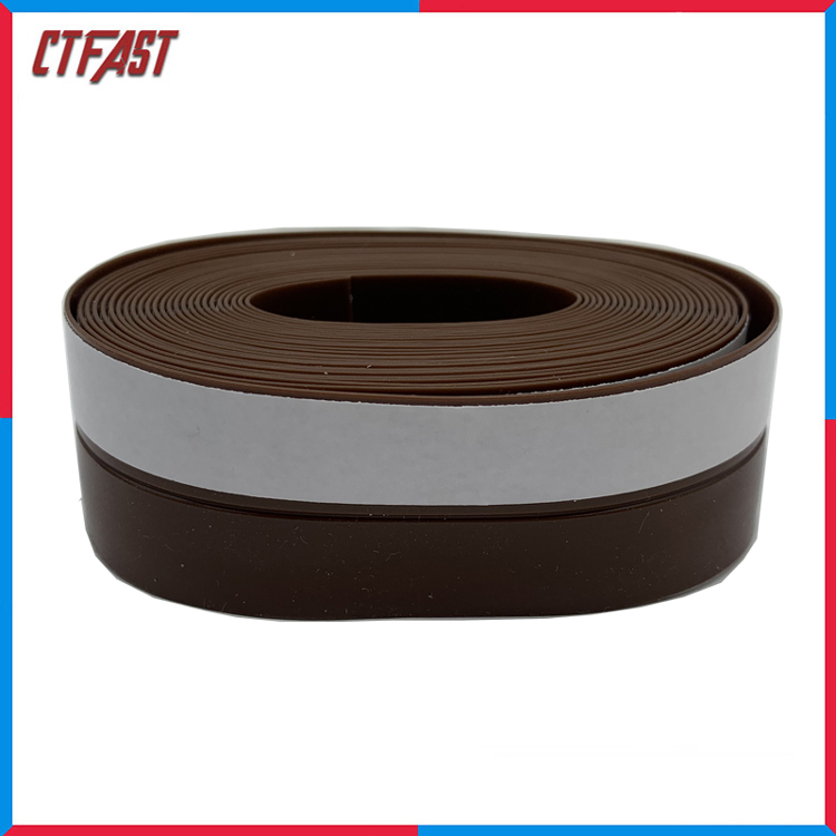 Cuộn 5 Mét Ron Dán Chân Cửa CTFAST Model 2021 Độ Dày Cải Tiến 1,3 mm Ngăn Bụi Bẩn,Ngăn Côn Trùng , Chống Gió Lùa , Chống Ồn - Hàng Chính Hãng