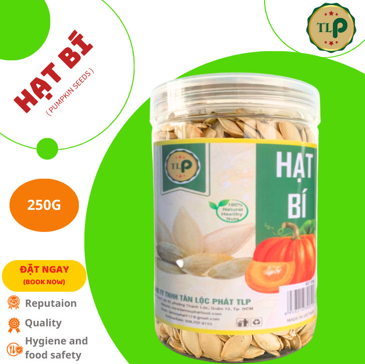 HẠT BÍ TRẮNG TÂN LỘC PHÁT - HŨ 250G