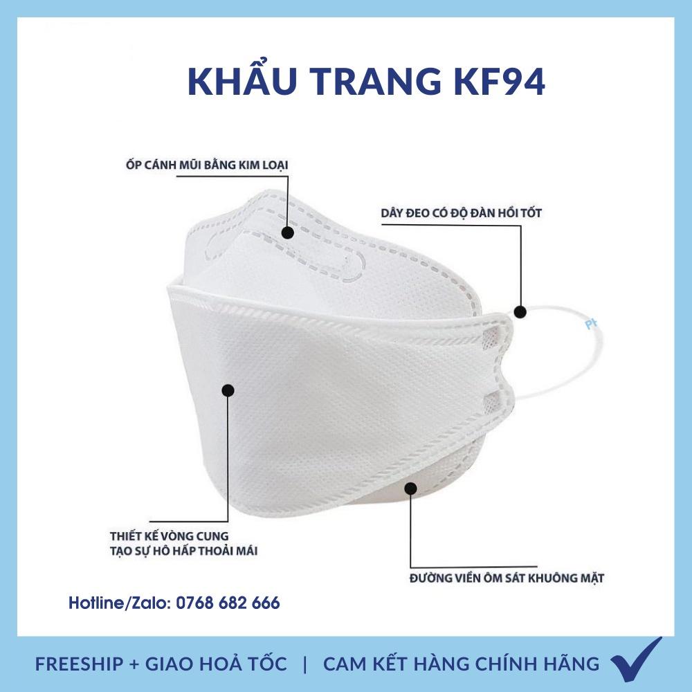 Khẩu Trang Y Tế KF94 4D Mask Ánh Dương.Chống Bụi Mịn PM2.5 Chuẩn Hàn Quốc 50 Cái 1 Gói Chính Hãng