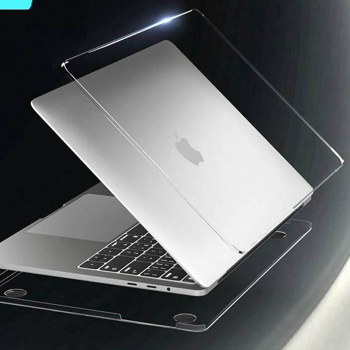 Case Dành Cho Macbook M1 ( Air 13&quot; 2020, Pro 13&quot; 2020 ) Transparent JRC Protect Shell 360