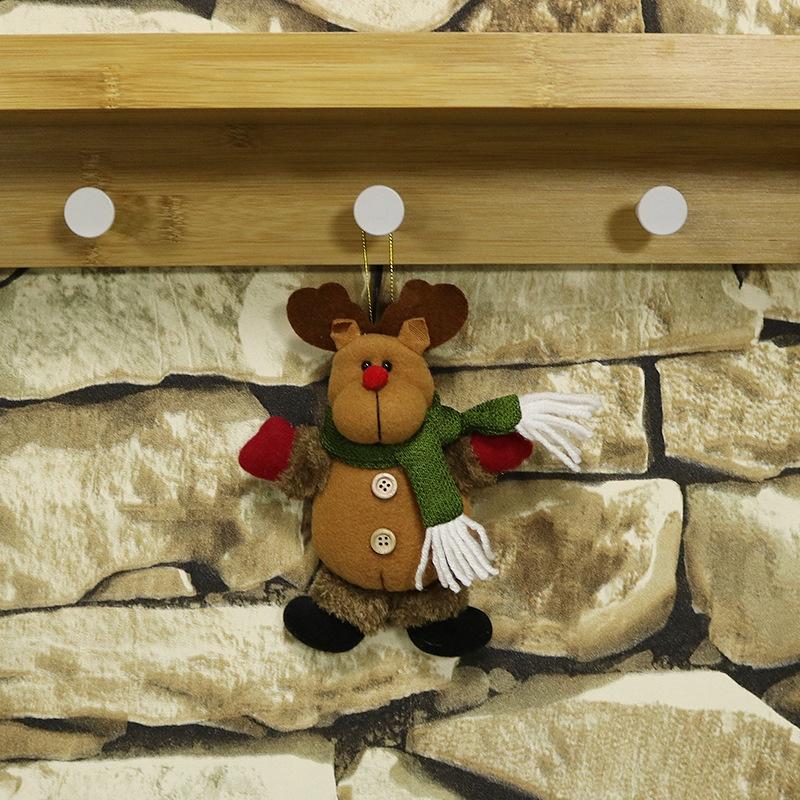 Phụ Kiện Treo Trang Trí Cây Thông Giáng Sinh Hình Ông Già Noel / Người Tuyết / Tuần Lộc / Ông Già Noel
