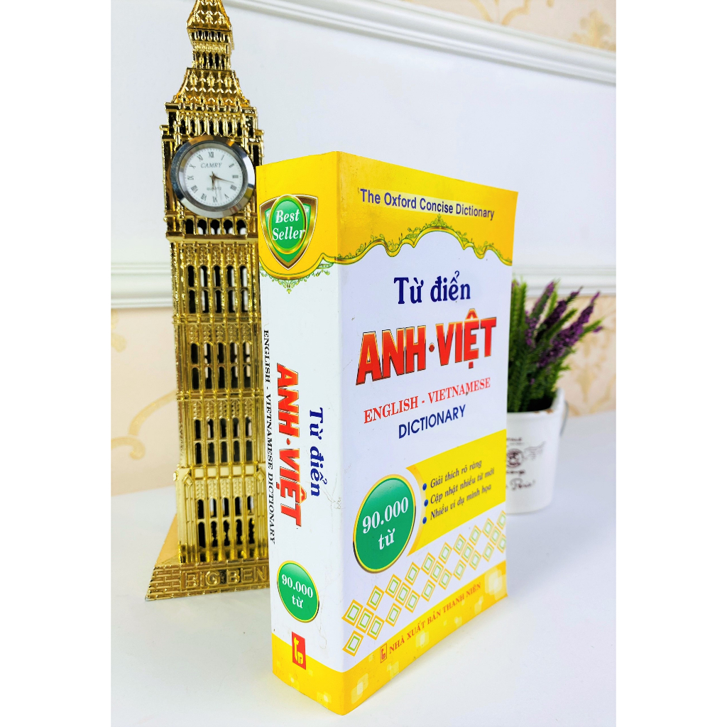 Sách - Từ Điển Anh Việt 90.000 từ (vàng B99) - ndbooks