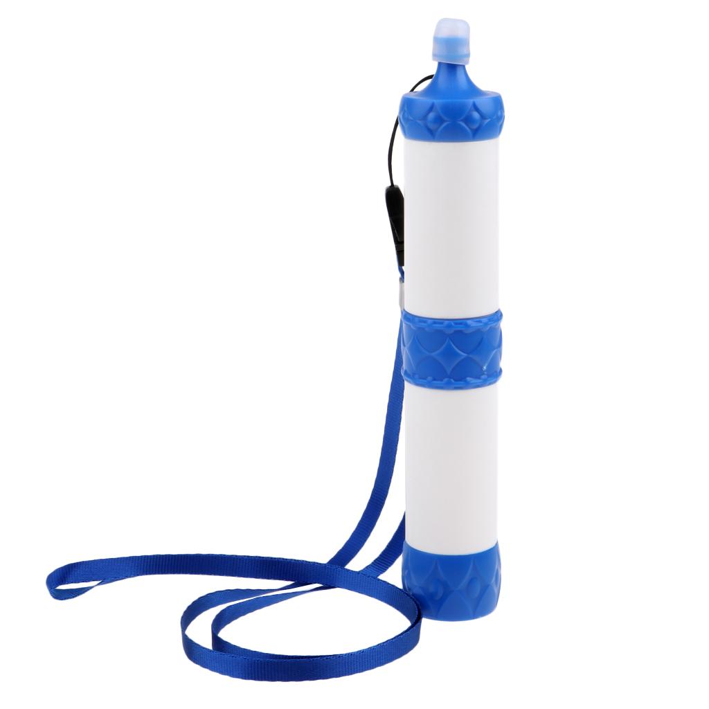 Camping Hiking Emergency Survival Water Filter Purification Straw