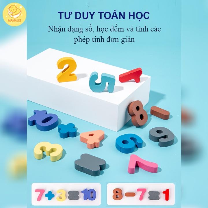 Bộ Bảng Gỗ Câu Cá Và Ghép Hình Phương Tiện Kèm Chữ Cái, Chữ Số, Hình Học - Đồ Chơi Giáo Dục