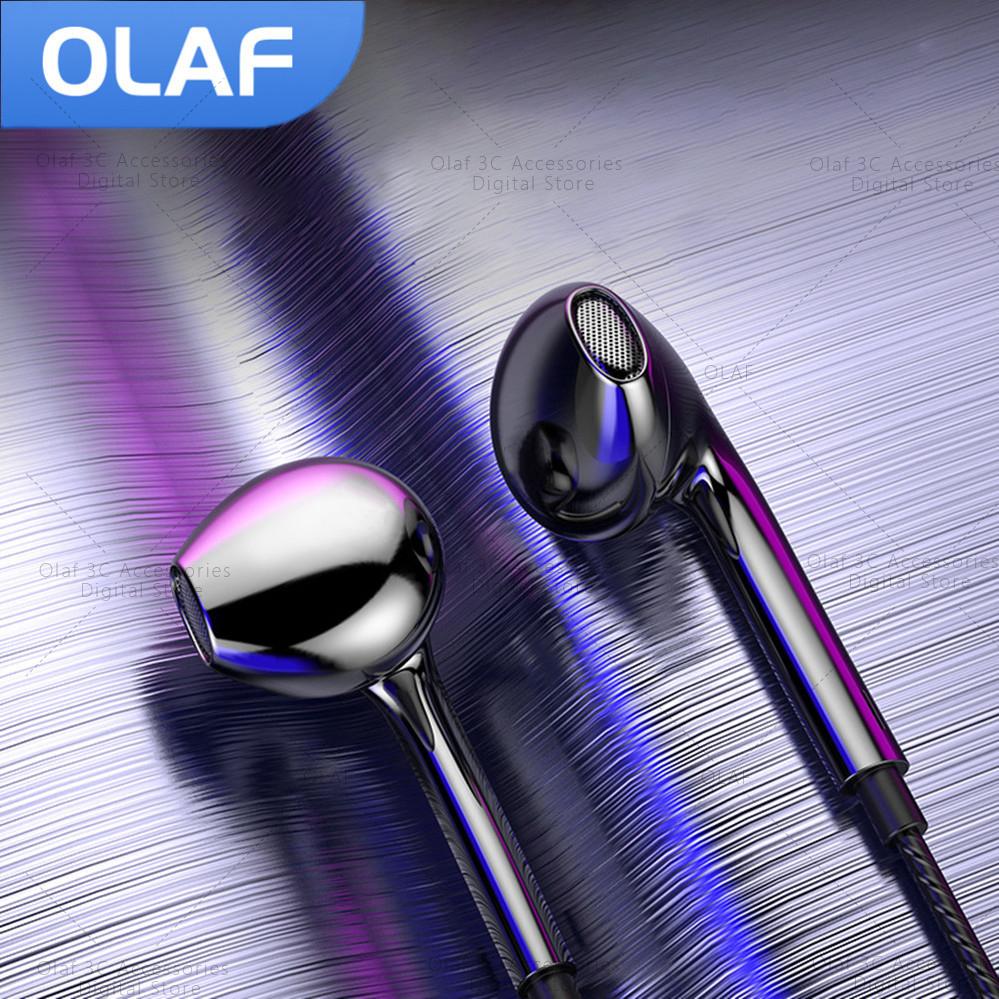 Tai nghe có dây OLAF 3,5 mm Tai nghe nhét tai Tai nghe có dây có micrô Bass Tai nghe thể thao điều khiển trực tiếp cho điện thoại