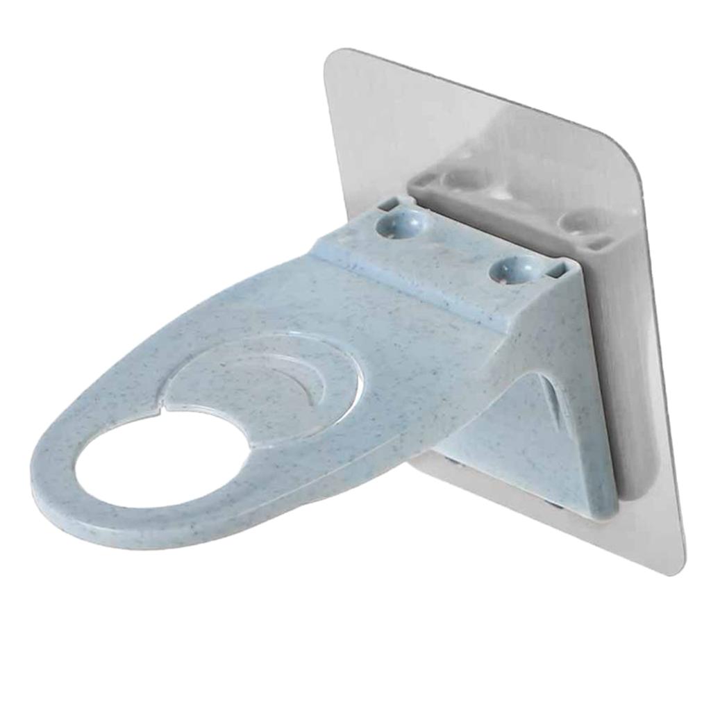 Self Adhesive Wall Mounted Bathroom Shampoo Hanging Rack Shower Gel Bottle Holder Hanger 3 Colors