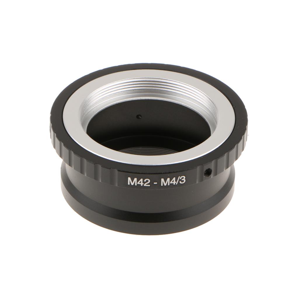 Metal Camera Mount Adapter Ring for M42 Lens to Micro M4/3 for Panasonic Cameras