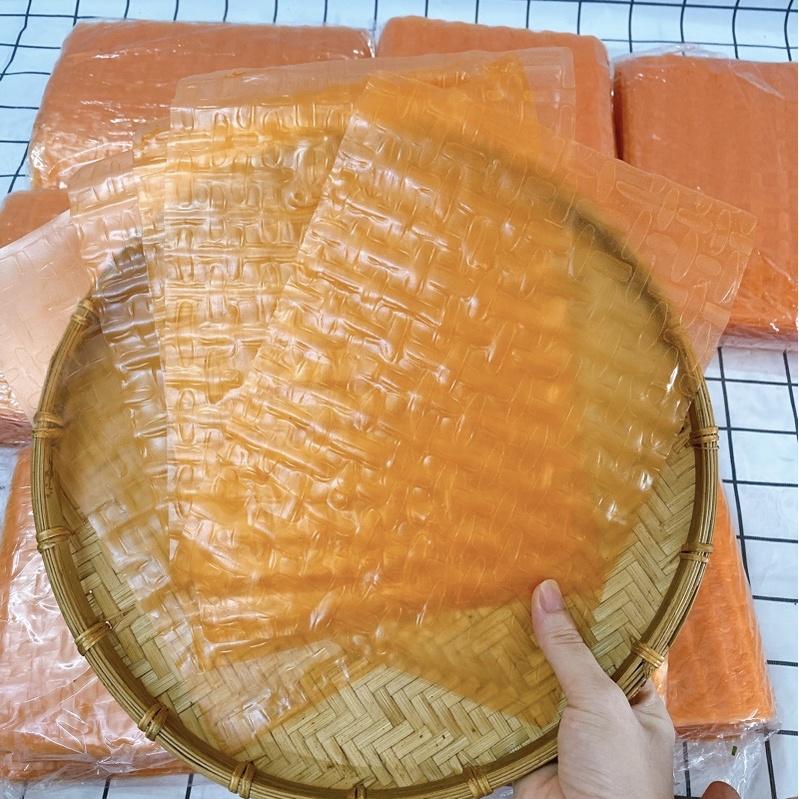 1Kg Bánh Tráng Vuông Đỏ Chuyên Dùng Để Làm Bánh Tráng Cuộn Bơ Siêu Ngon