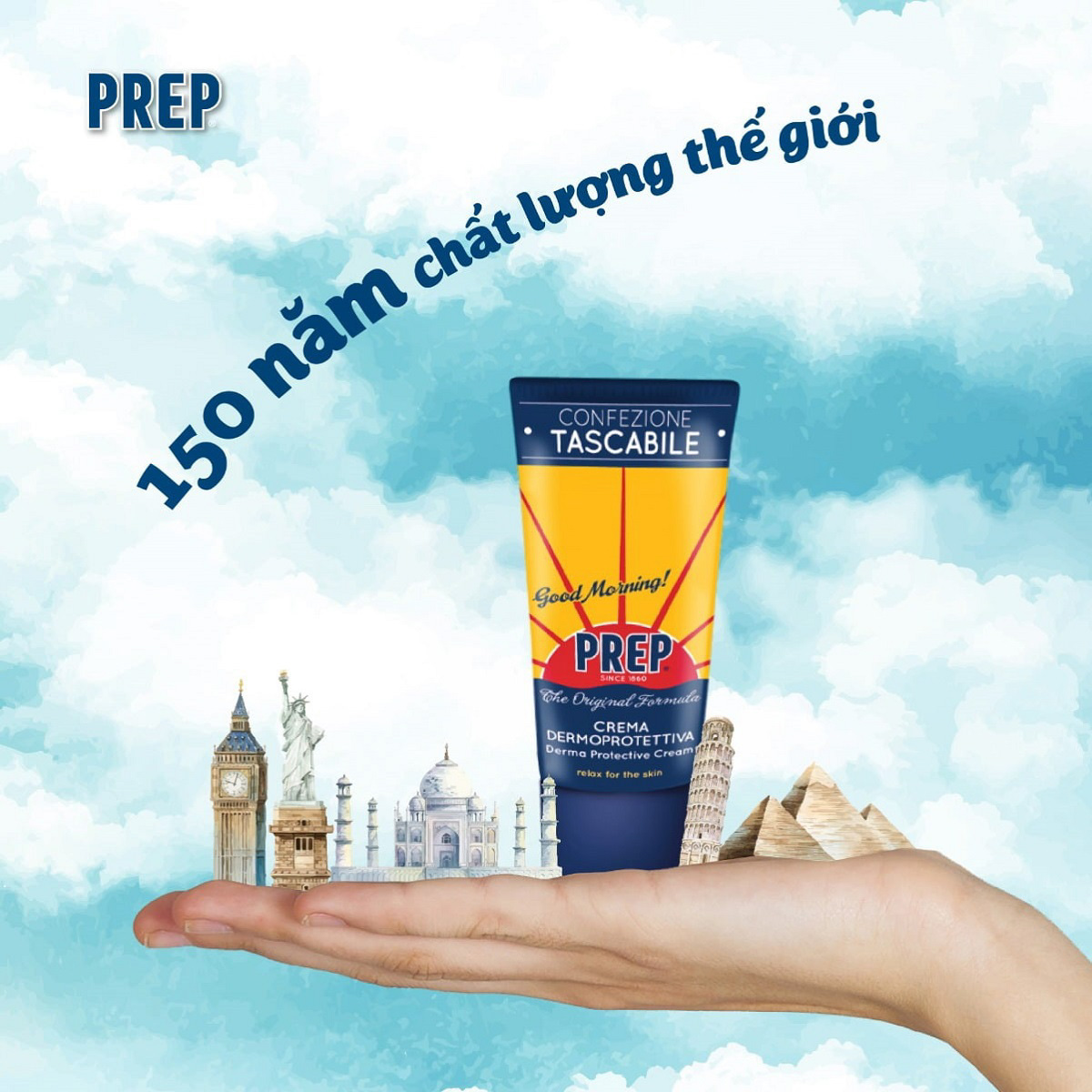 Kem Thoa Da Đa Năng PREP - DERMA PROTECTIVE CREAM-Coex 50 ml