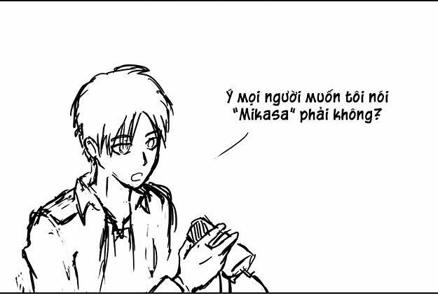 đại chiến titan - doujinshi về eremika chapter 8 4