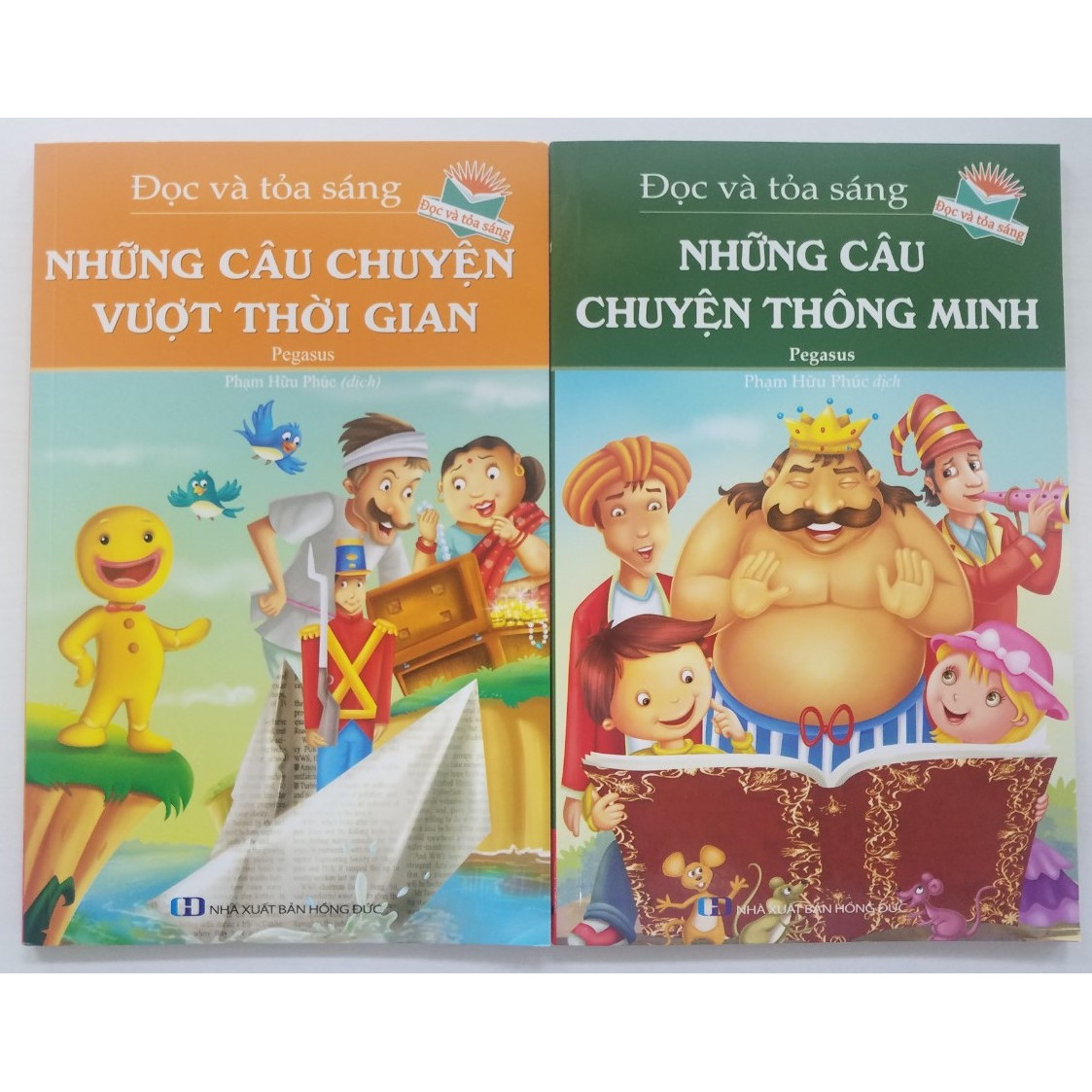 Combo Đọc Và Tỏa Sáng: Những Câu Chuyện Vượt Thời Gian + Những câu Chuyện Thông Minh