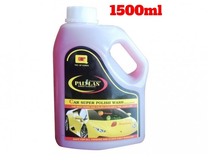 Nước rửa xe bọt tuyết siêu bóng Pallas 1.5L - Pha nước tỷ lệ 1/50