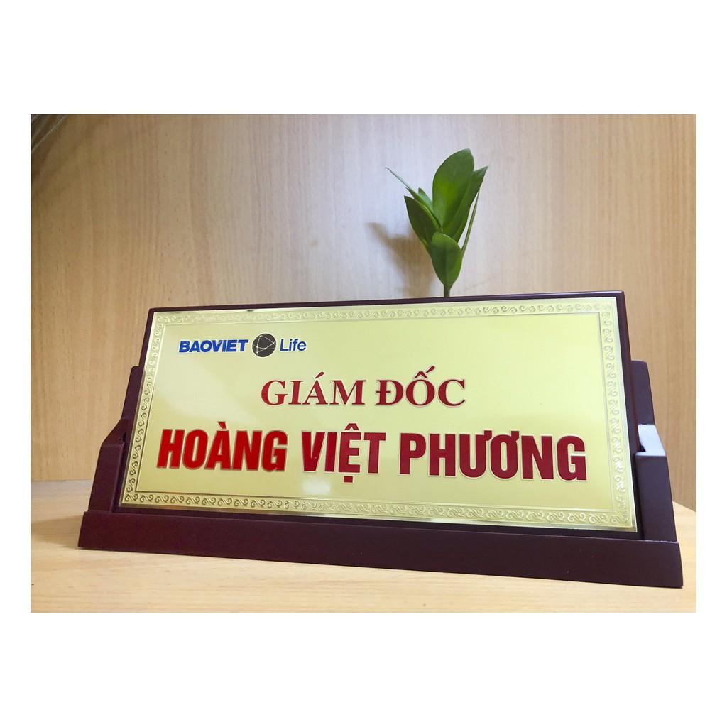 Bảng tên chức danh đồng